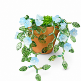 Mini beaded plant fridge magnet DIY kit collection